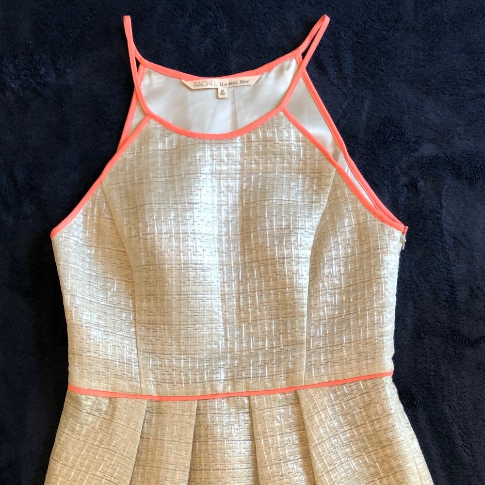 Rachel Rachel Roy Silver Dress Size Medium